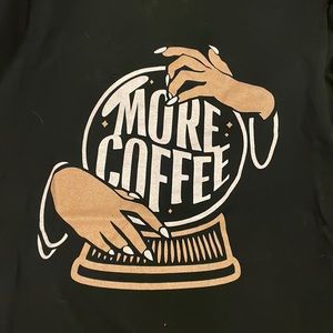 ☕️ More Coffee Crystal ball T-shirt 🔮